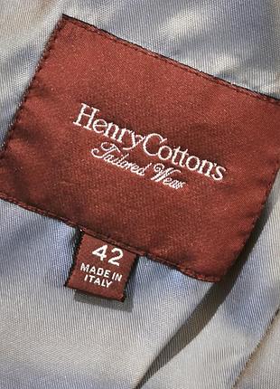 Henry cottons піджак вовна кашемір loro piana 8