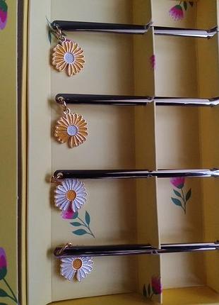 Набір дитячих виделок та ложечок зі сталі з підвісками