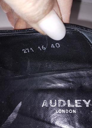 Кожаные туфли audley 5