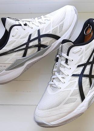Кросівки чоловічі asics білі, чорні, розмір 43 (27.5 см)