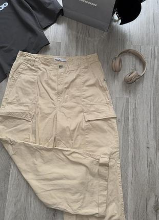 Брюки. штани. карго. bershka 3