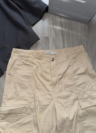 Брюки. штани. карго. bershka 4