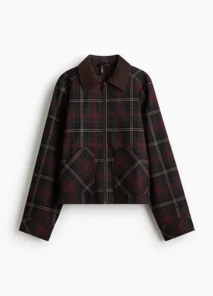 Twill jacket with corduroy collar divided хс с