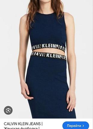 Женский топик от calvin klein.