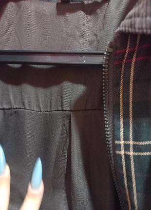 Twill jacket with corduroy collar divided хс с 5