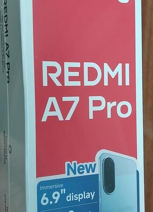 Redmi a7 pro global новый