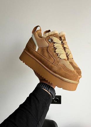 Зимові кросівки lowmel sneaker camel
