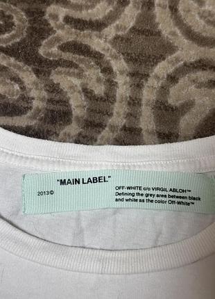 Футболка off white 3