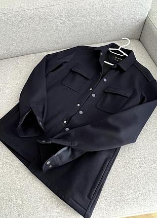 Чоловіча куртка-сорочка massimo dutti 5