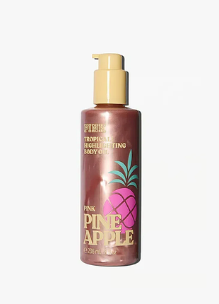 Масло бронзатор для тела victoria’s secret pink pineapple highlighting body oil