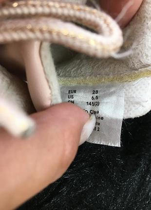 Рожеві ботинки 23 розмір 9