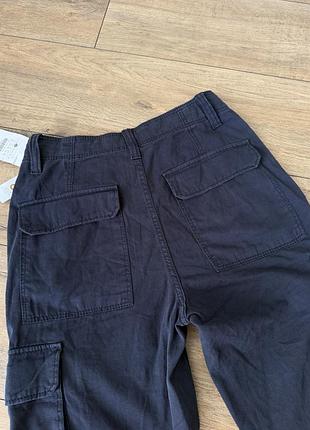 Штани карго / bershka multi cargo брюки 6