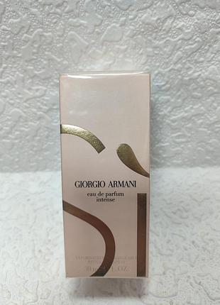 Парфюмированная вода giorgio armani sout eau de parfum intense (версия 2023 года в формате refillable объемом 30 мл).