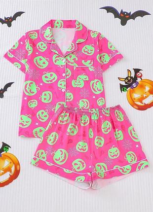 Рожева піжама в стилі хелловін 🎃🩷 4