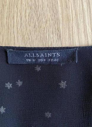 Платье allsaints вискоза 3