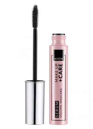 Тушь для ресниц «объем и уход» avon черная