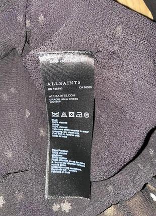 Платье allsaints вискоза 6