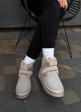 Уггі жіночі neumel platform beige 3