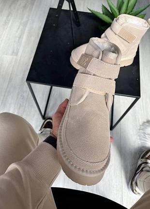 Уггі жіночі neumel platform beige 7