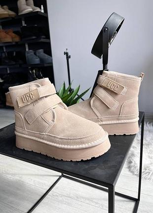 Уггі жіночі neumel platform beige 8