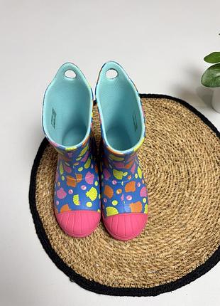 Гумові чоботи crocs для дівчинки 2