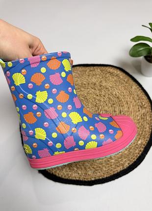 Гумові чоботи crocs для дівчинки 3