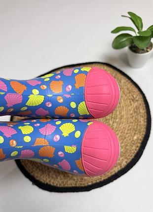 Гумові чоботи crocs для дівчинки 4