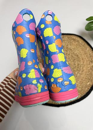 Гумові чоботи crocs для дівчинки 6
