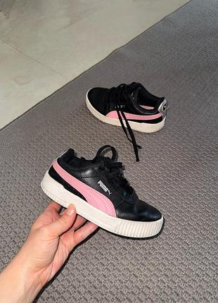 Шкіряні шкіра натуральні кеди puma кросівки дитячі детские натуральные кожаные кожа кеды кроссовки