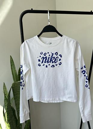 Водолазка для підлітків nike біла бавовняна