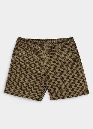 Монограмні шорти fendi