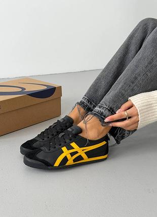 Asics onitsuka tiger mexico 66 black yellow 9