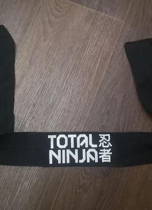 Карнавал маскарад пов'язка на голову ніндзя ninja warrior хатимакі косплей хеловін хелоуін геловін