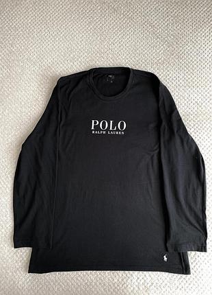 Лонгслів чоловічий ralph lauren,чорний,розмір l