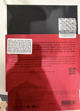 Aldebaran marc-antoine barrois 100мл оригінал 3