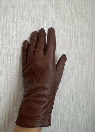 Шкіряні рукавички marks&spencer 3