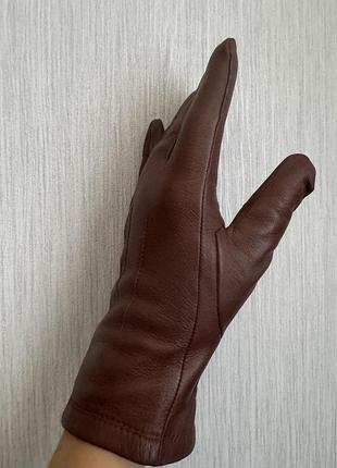 Шкіряні рукавички marks&spencer 2