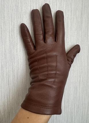 Шкіряні рукавички marks&spencer