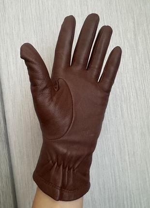 Шкіряні рукавички marks&spencer 4