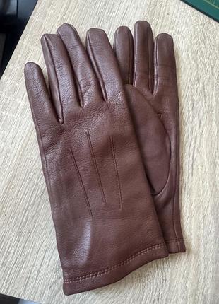 Шкіряні рукавички marks&spencer 7