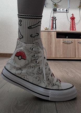 Оригінальні кеди converse chuck taylor x pokémon (37.5 / 24 см)
