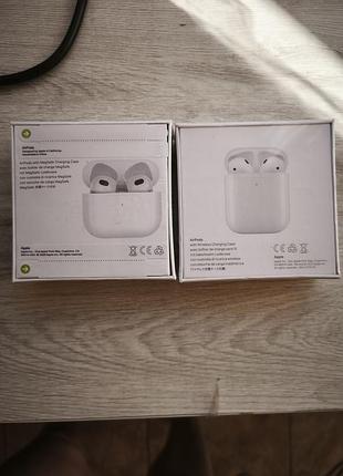 Навушники tws airpods 2/3 full 2