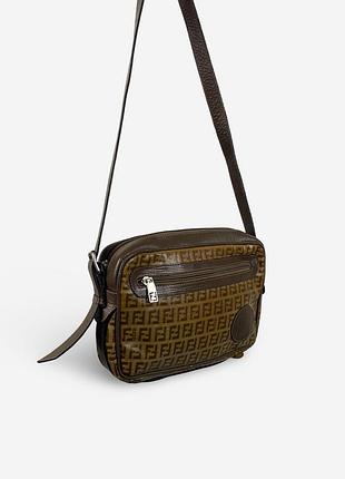 Вінтажна монограмна сумка fendi