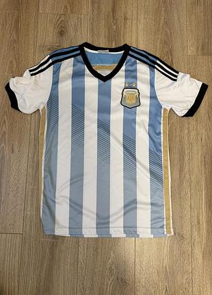 Футбольна форма чоловіча adidas збірна аргентини біло-блакитна