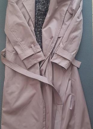 Жіночий плащ тренч exclusive кольору припилена троянда, onesize, s m l
