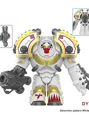 Велика фігурка warhammer термінатор в сатурнінській броні dy757 сумісна з лего 8 см