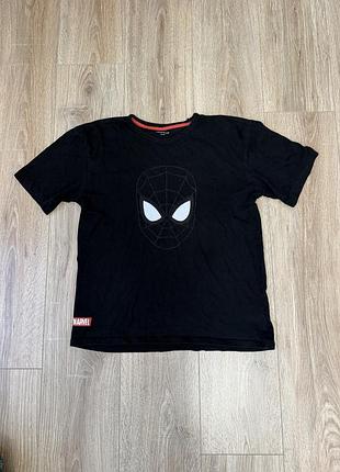Футболка чоловіча marvel spider-man чорна
