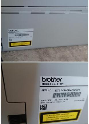 Принтер brother hl-1110r 4