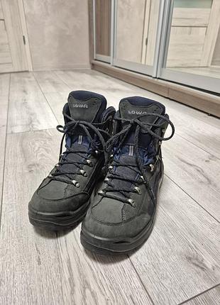 Черевики чоловічі lowa renegade gtx чорні