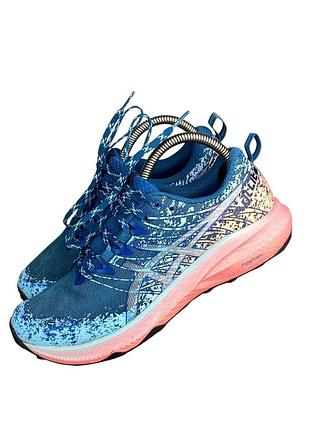 Кросівки жіночі asics fuji lite 2 сині з рожевим